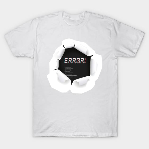 Error T-Shirt by Sauher